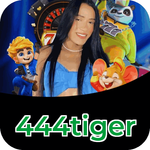 Plataforma 444tiger mostrando interface moderna, jogos certificados e recursos de segurança licenciados