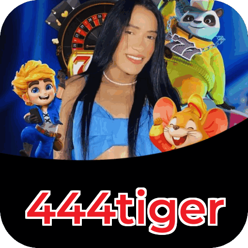 Passo a passo visual mostrando processo de download e instalação do aplicativo 444tiger